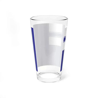 Auxiliary Naval Ensign of Ukraine 1994-1997 (Ukraine) Pint Glass 16oz - Go Mug Yourself