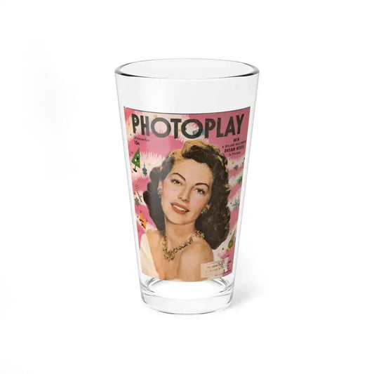 Ava Gardner #116 - Mag. Cover (Vintage Female Icon) Pint Glass 16oz 16oz - Go Mug Yourself