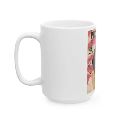 Ava Gardner #116 - Mag. Cover (Vintage Female Icon) White Coffee Mug - Go Mug Yourself