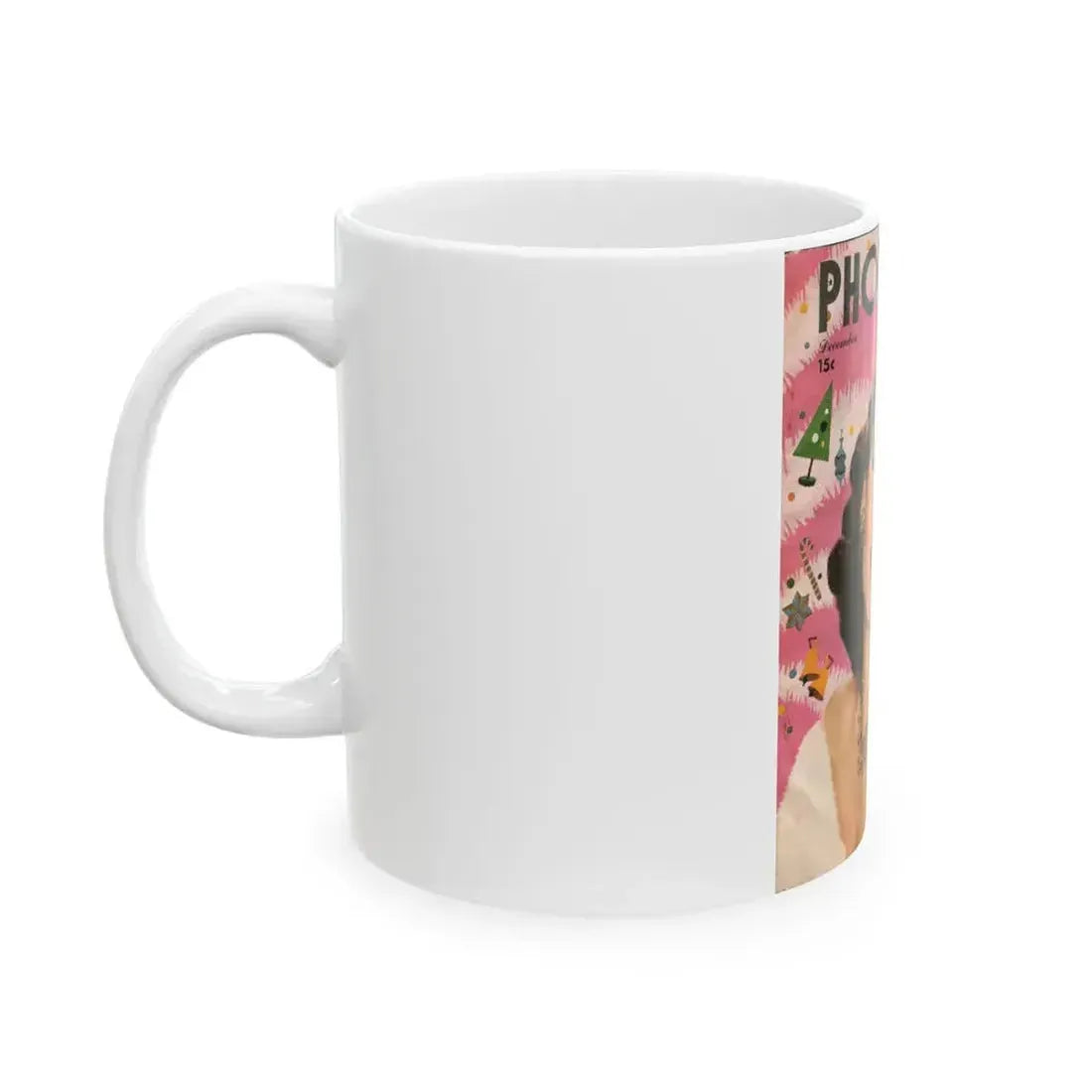 Ava Gardner #116 - Mag. Cover (Vintage Female Icon) White Coffee Mug - Go Mug Yourself