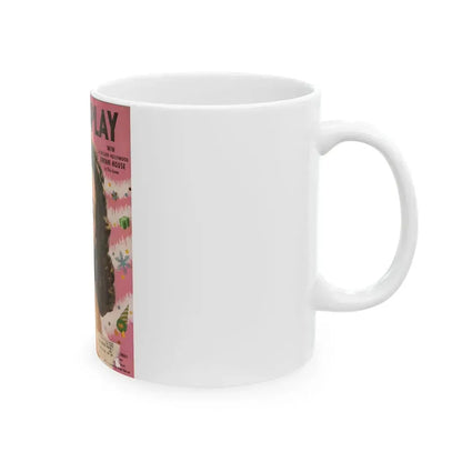 Ava Gardner #116 - Mag. Cover (Vintage Female Icon) White Coffee Mug - Go Mug Yourself