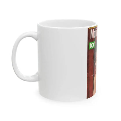 Ava Gardner #117 - Mag. Cover (Vintage Female Icon) White Coffee Mug - Go Mug Yourself