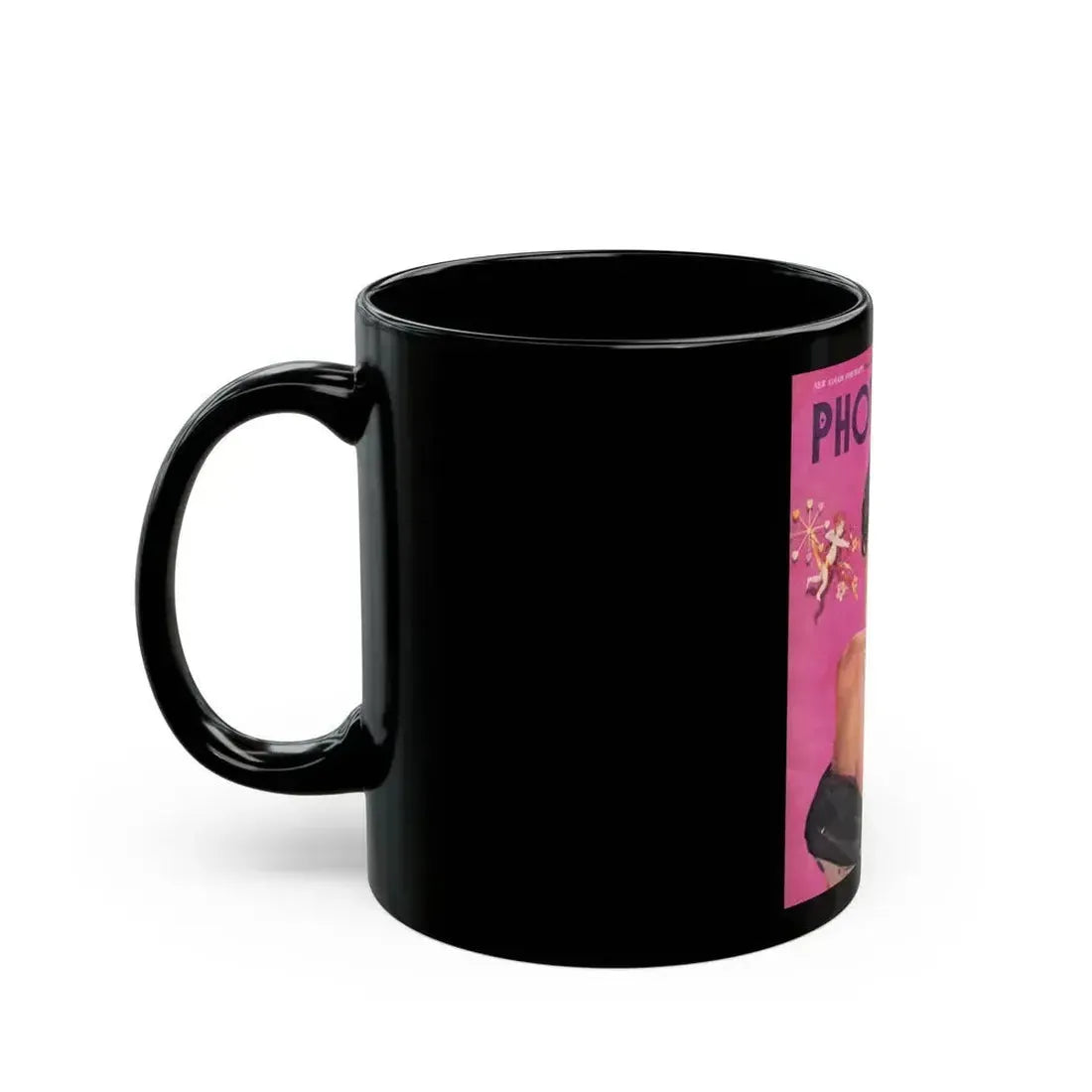 Ava Gardner #118 - Mag. Cover (Vintage Female Icon) Black Coffee Mug - Go Mug Yourself
