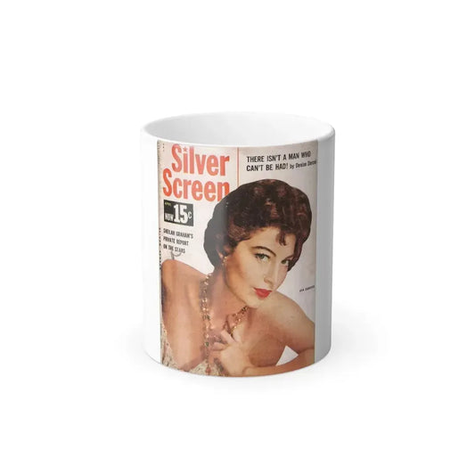 Ava Gardner #119 - Mag. Cover (Vintage Female Icon) Color Changing Mug 11oz 11oz - Go Mug Yourself