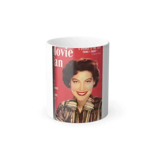 Ava Gardner #120 - Mag. Cover (Vintage Female Icon) Color Changing Mug 11oz 11oz - Go Mug Yourself