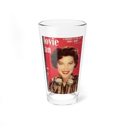 Ava Gardner #120 - Mag. Cover (Vintage Female Icon) Pint Glass 16oz 16oz - Go Mug Yourself