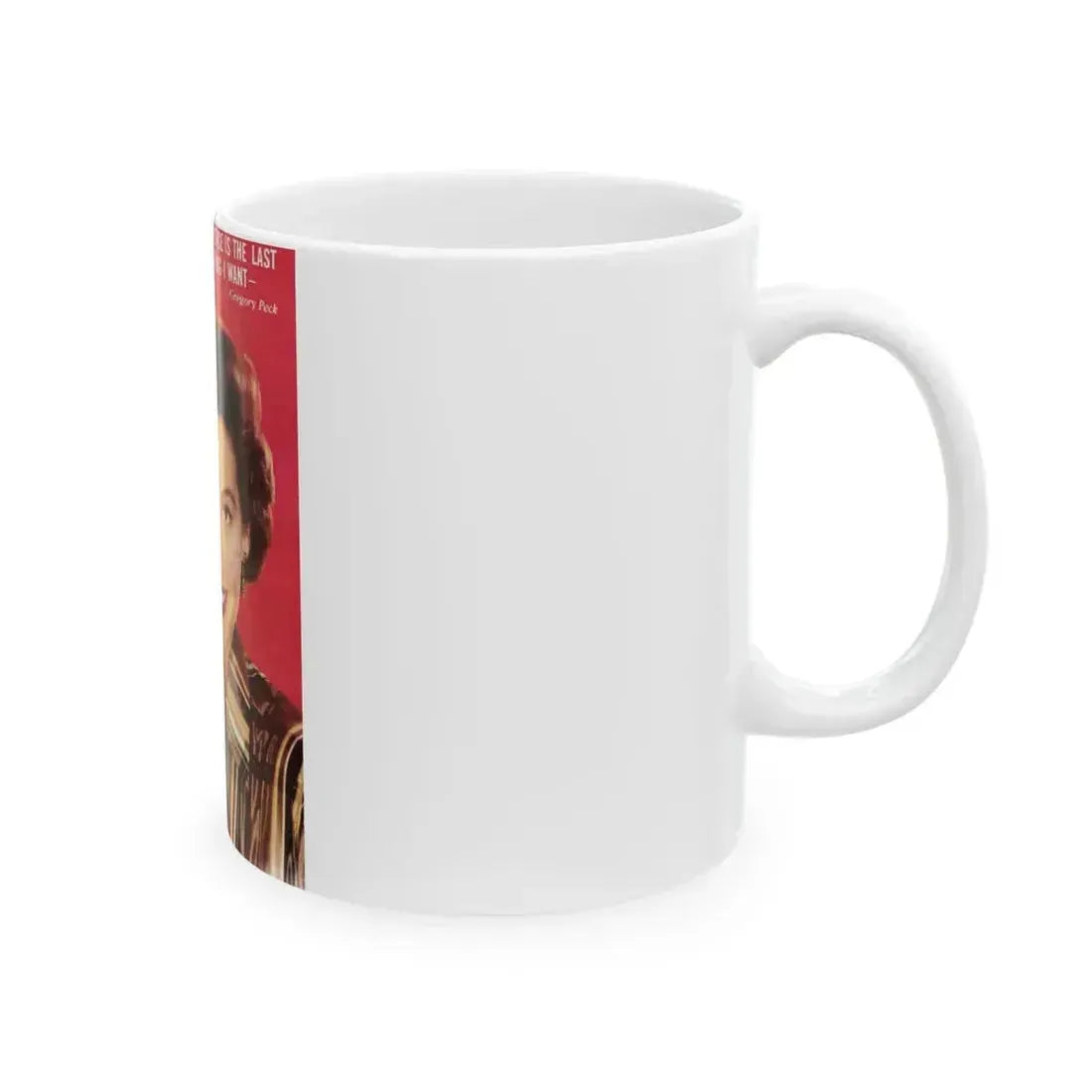 Ava Gardner #120 - Mag. Cover (Vintage Female Icon) White Coffee Mug - Go Mug Yourself