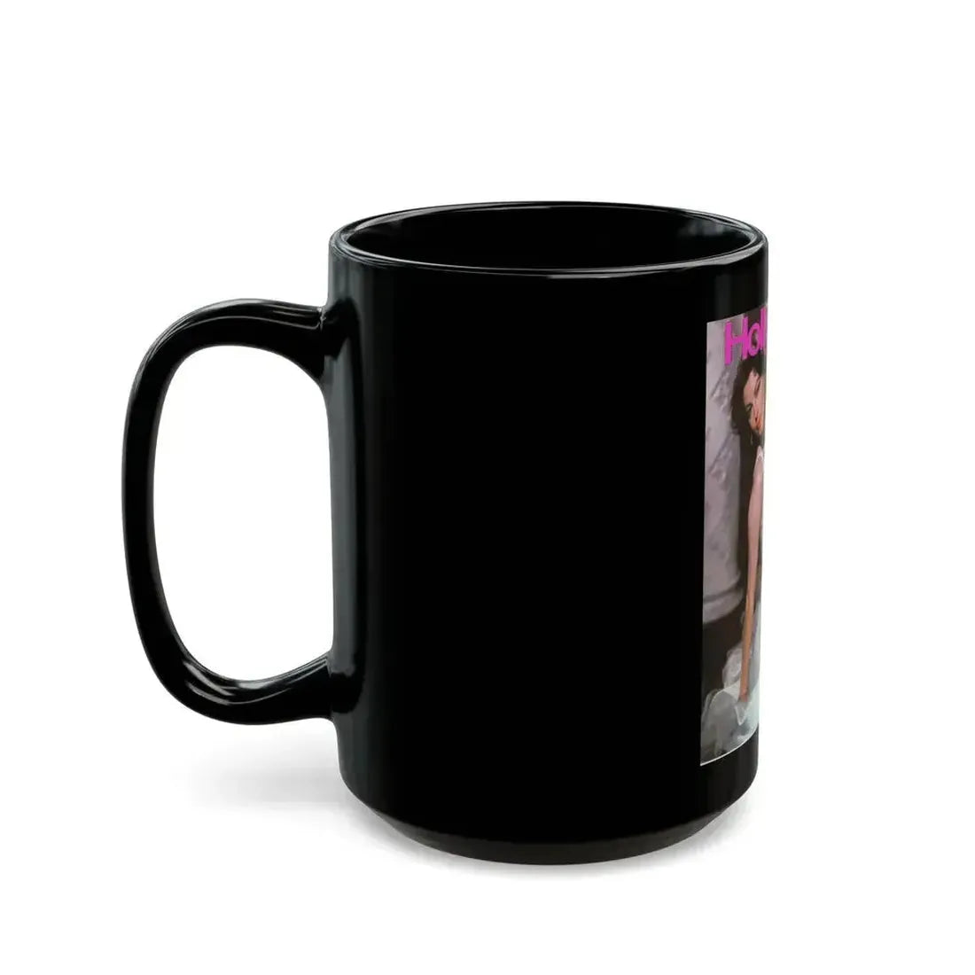 Ava Gardner #121 - Mag. Cover (Vintage Female Icon) Black Coffee Mug - Go Mug Yourself