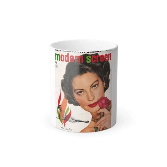 Ava Gardner #122 - Mag. Cover (Vintage Female Icon) Color Changing Mug 11oz 11oz - Go Mug Yourself