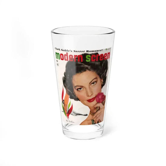 Ava Gardner #122 - Mag. Cover (Vintage Female Icon) Pint Glass 16oz 16oz - Go Mug Yourself