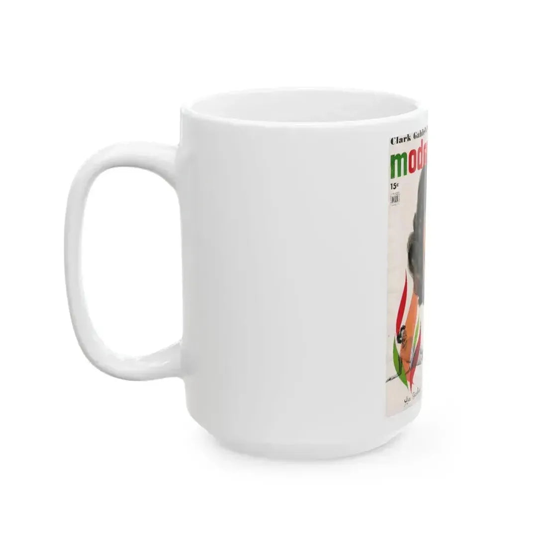 Ava Gardner #122 - Mag. Cover (Vintage Female Icon) White Coffee Mug - Go Mug Yourself