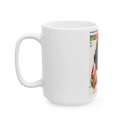 Ava Gardner #122 - Mag. Cover (Vintage Female Icon) White Coffee Mug - Go Mug Yourself