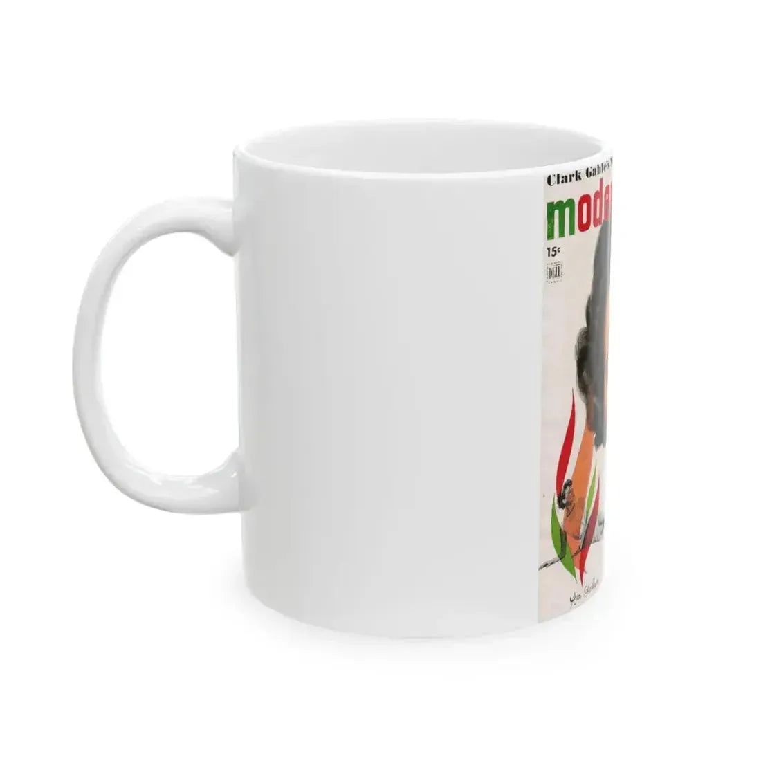 Ava Gardner #122 - Mag. Cover (Vintage Female Icon) White Coffee Mug - Go Mug Yourself