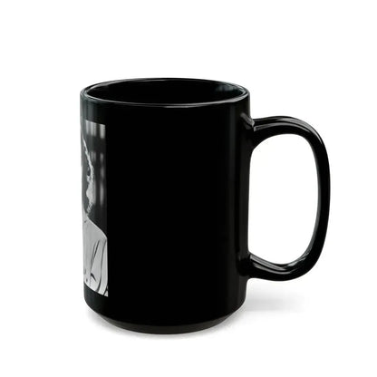 Ava Gardner #123 (Vintage Female Icon) Black Coffee Mug - Go Mug Yourself