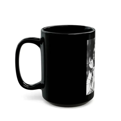 Ava Gardner #123 (Vintage Female Icon) Black Coffee Mug - Go Mug Yourself
