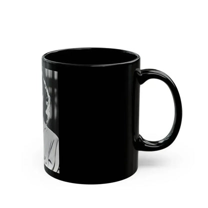 Ava Gardner #123 (Vintage Female Icon) Black Coffee Mug - Go Mug Yourself