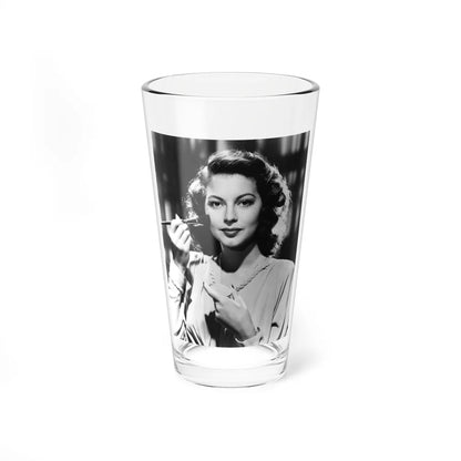 Ava Gardner #123 (Vintage Female Icon) Pint Glass 16oz-16oz-Go Mug Yourself