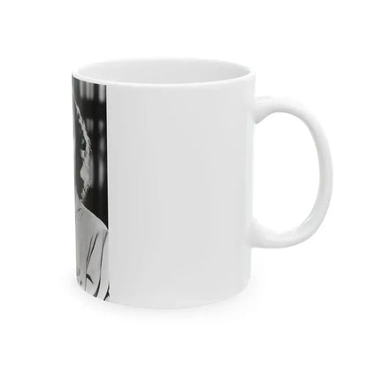 Ava Gardner #123 (Vintage Female Icon) White Coffee Mug - Go Mug Yourself