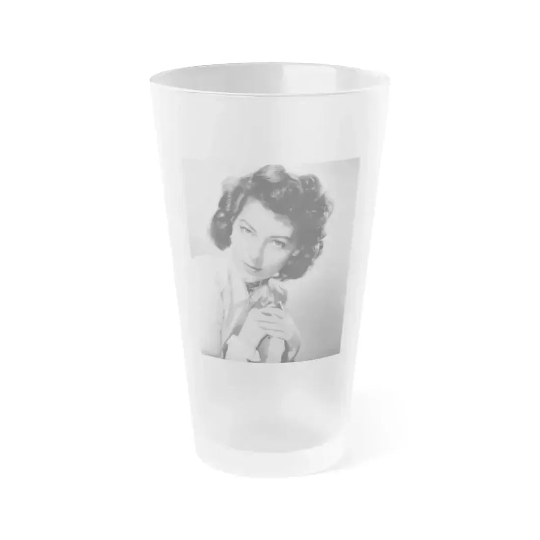 Ava Gardner #124 (Vintage Female Icon) Frosted Pint Glass 16oz 16oz Frosted - Go Mug Yourself