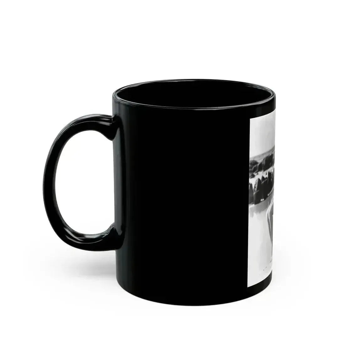 Ava Gardner #125 (Vintage Female Icon) Black Coffee Mug - Go Mug Yourself