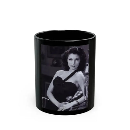 Ava Gardner #126 (Vintage Female Icon) Black Coffee Mug 11oz - Go Mug Yourself