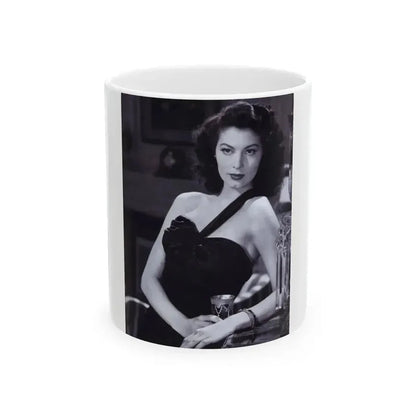 Ava Gardner #126 (Vintage Female Icon) White Coffee Mug 11oz - Go Mug Yourself