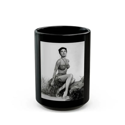 Ava Gardner #146 (Vintage Female Icon) Black Coffee Mug 15oz - Go Mug Yourself
