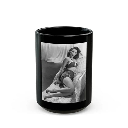 Ava Gardner #16 (Vintage Female Icon) Black Coffee Mug 15oz - Go Mug Yourself
