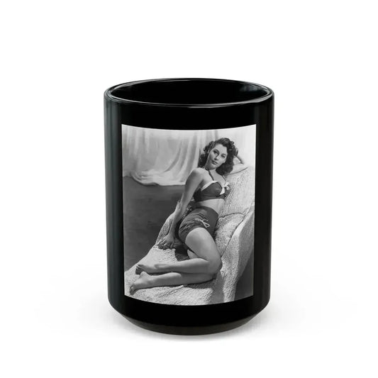 Ava Gardner #16 (Vintage Female Icon) Black Coffee Mug 15oz - Go Mug Yourself