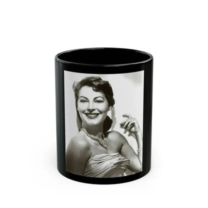 Ava Gardner #171 (Vintage Female Icon) Black Coffee Mug 11oz - Go Mug Yourself