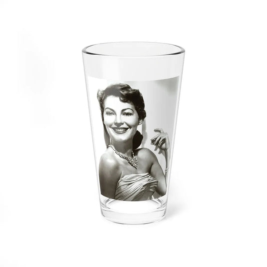 Ava Gardner #171 (Vintage Female Icon) Pint Glass 16oz-16oz-Go Mug Yourself