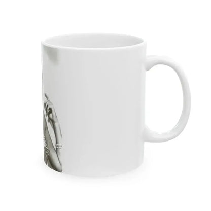 Ava Gardner #171 (Vintage Female Icon) White Coffee Mug - Go Mug Yourself