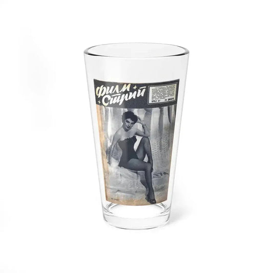 Ava Gardner #180 - Mag. Cover (Vintage Female Icon) Pint Glass 16oz 16oz - Go Mug Yourself