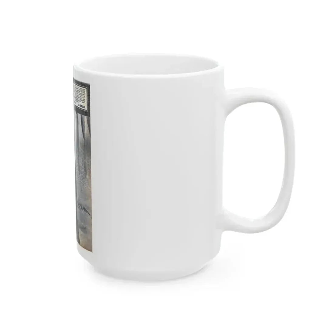 Ava Gardner #180 - Mag. Cover (Vintage Female Icon) White Coffee Mug - Go Mug Yourself