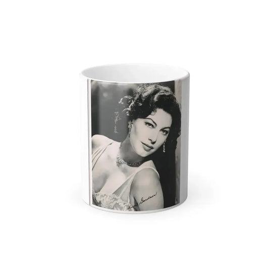 Ava Gardner #212 (Vintage Female Icon) Color Changing Mug 11oz 11oz - Go Mug Yourself