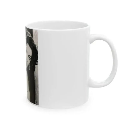 Ava Gardner #212 (Vintage Female Icon) White Coffee Mug - Go Mug Yourself
