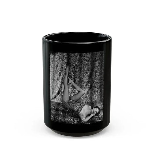 Ava Gardner #215 (Vintage Female Icon) Black Coffee Mug 15oz - Go Mug Yourself