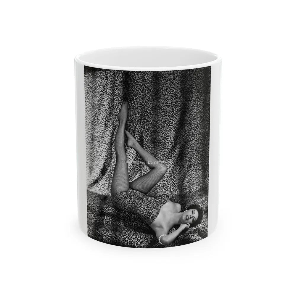 Ava Gardner #215 (Vintage Female Icon) White Coffee Mug-11oz-Go Mug Yourself