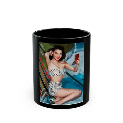 Ava Gardner #216 (Vintage Female Icon) Black Coffee Mug 11oz - Go Mug Yourself