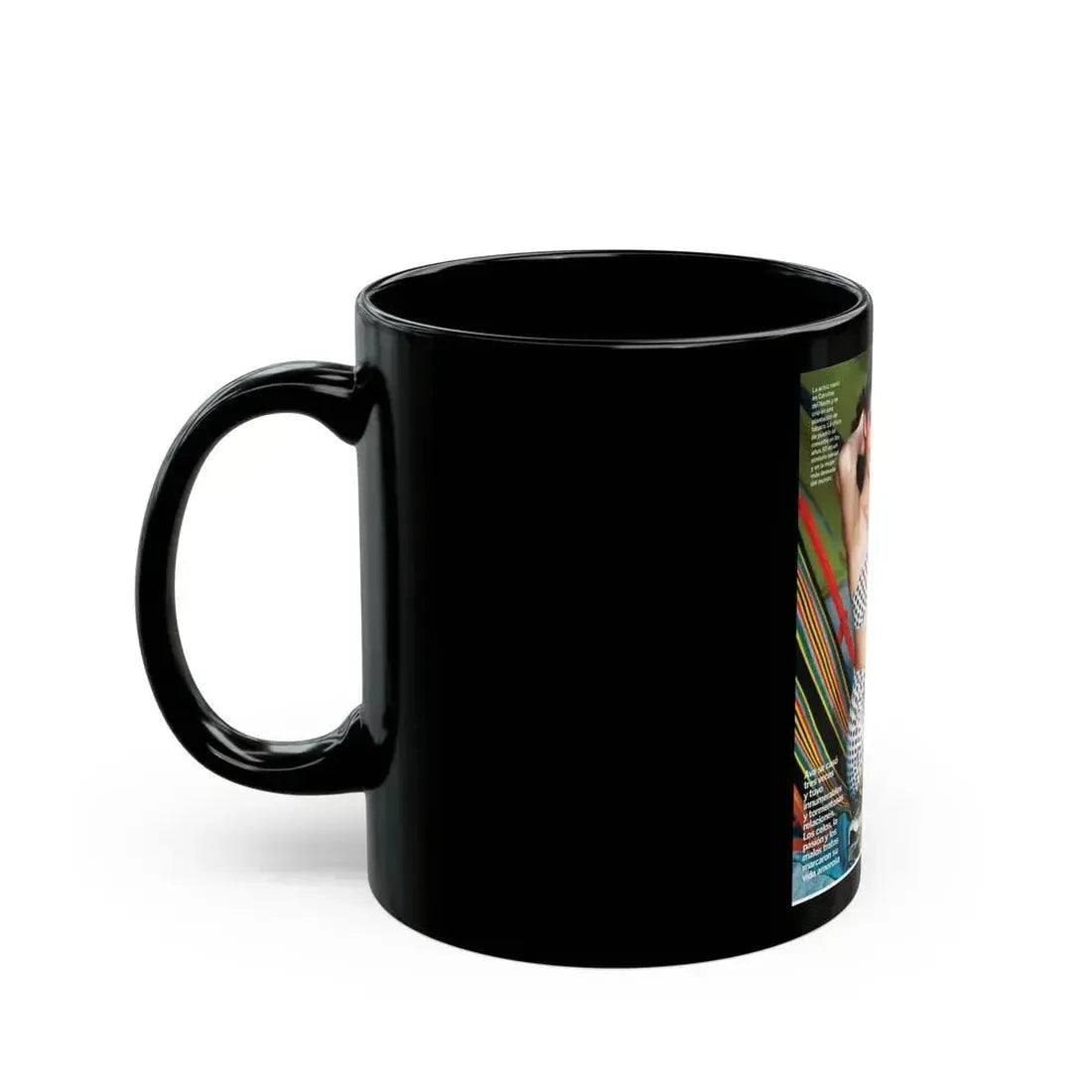 Ava Gardner #216 (Vintage Female Icon) Black Coffee Mug - Go Mug Yourself