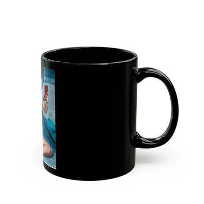 Ava Gardner #216 (Vintage Female Icon) Black Coffee Mug - Go Mug Yourself