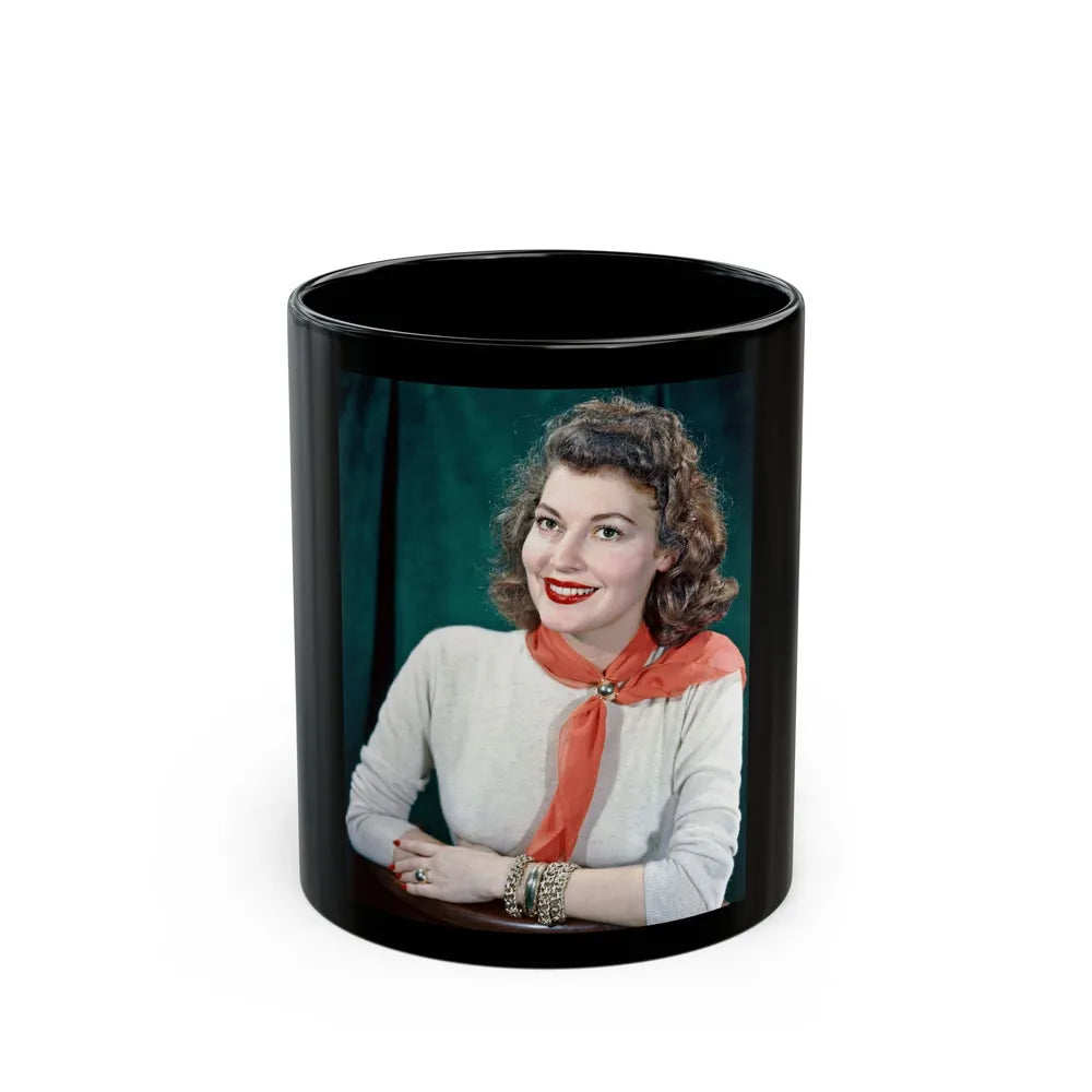 Ava Gardner #219 (Vintage Female Icon) Black Coffee Mug-11oz-Go Mug Yourself