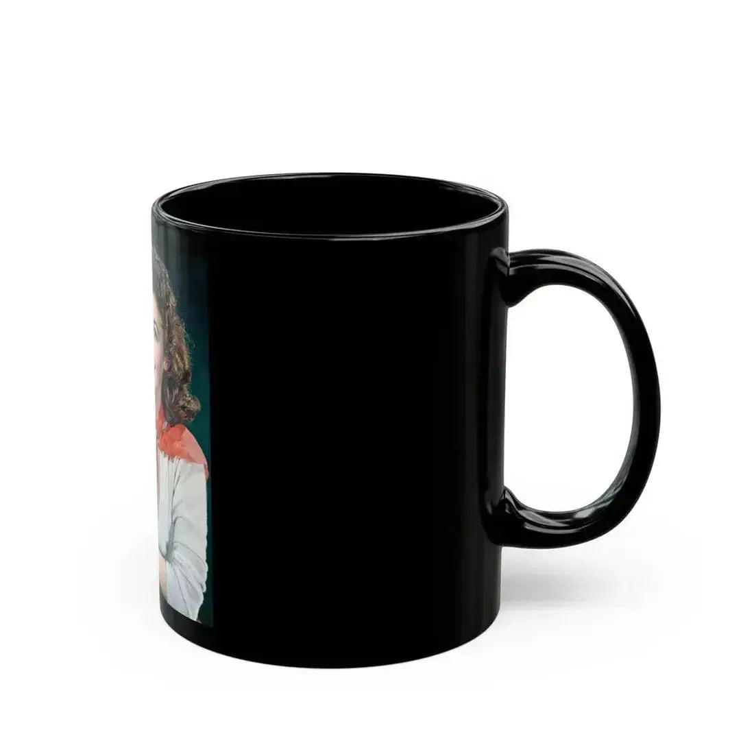 Ava Gardner #219 (Vintage Female Icon) Black Coffee Mug - Go Mug Yourself