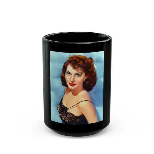 Ava Gardner #220 (Vintage Female Icon) Black Coffee Mug 15oz - Go Mug Yourself