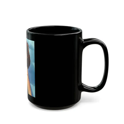 Ava Gardner #220 (Vintage Female Icon) Black Coffee Mug - Go Mug Yourself