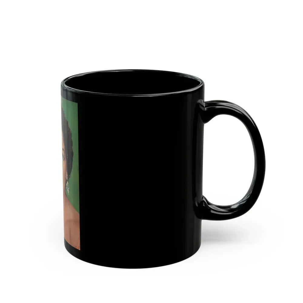 Ava Gardner #228 - Modern Screen Mag. July '55 (Vintage Female Icon) Black Coffee Mug - Go Mug Yourself