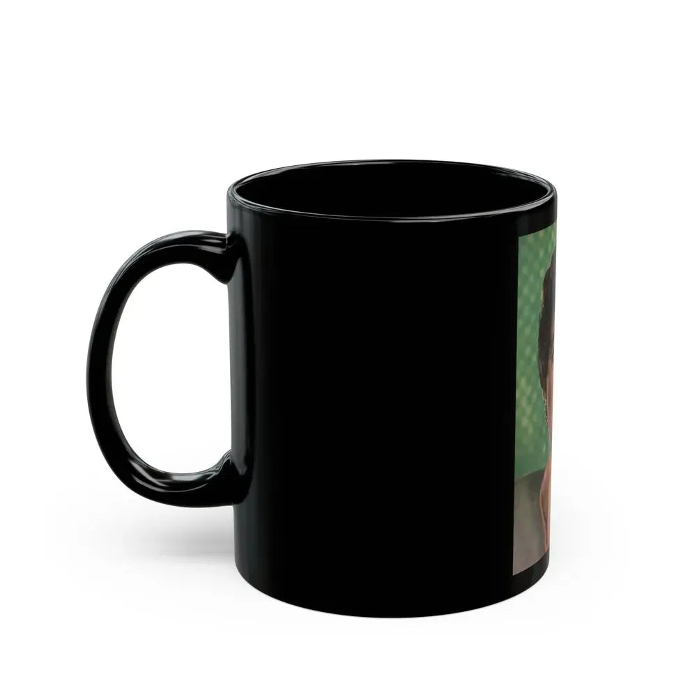 Ava Gardner #228 - Modern Screen Mag. July '55 (Vintage Female Icon) Black Coffee Mug - Go Mug Yourself