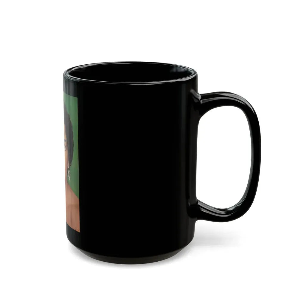 Ava Gardner #228 - Modern Screen Mag. July '55 (Vintage Female Icon) Black Coffee Mug - Go Mug Yourself