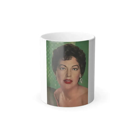 Ava Gardner #228 - Modern Screen Mag. July '55 (Vintage Female Icon) Color Changing Mug 11oz 11oz - Go Mug Yourself