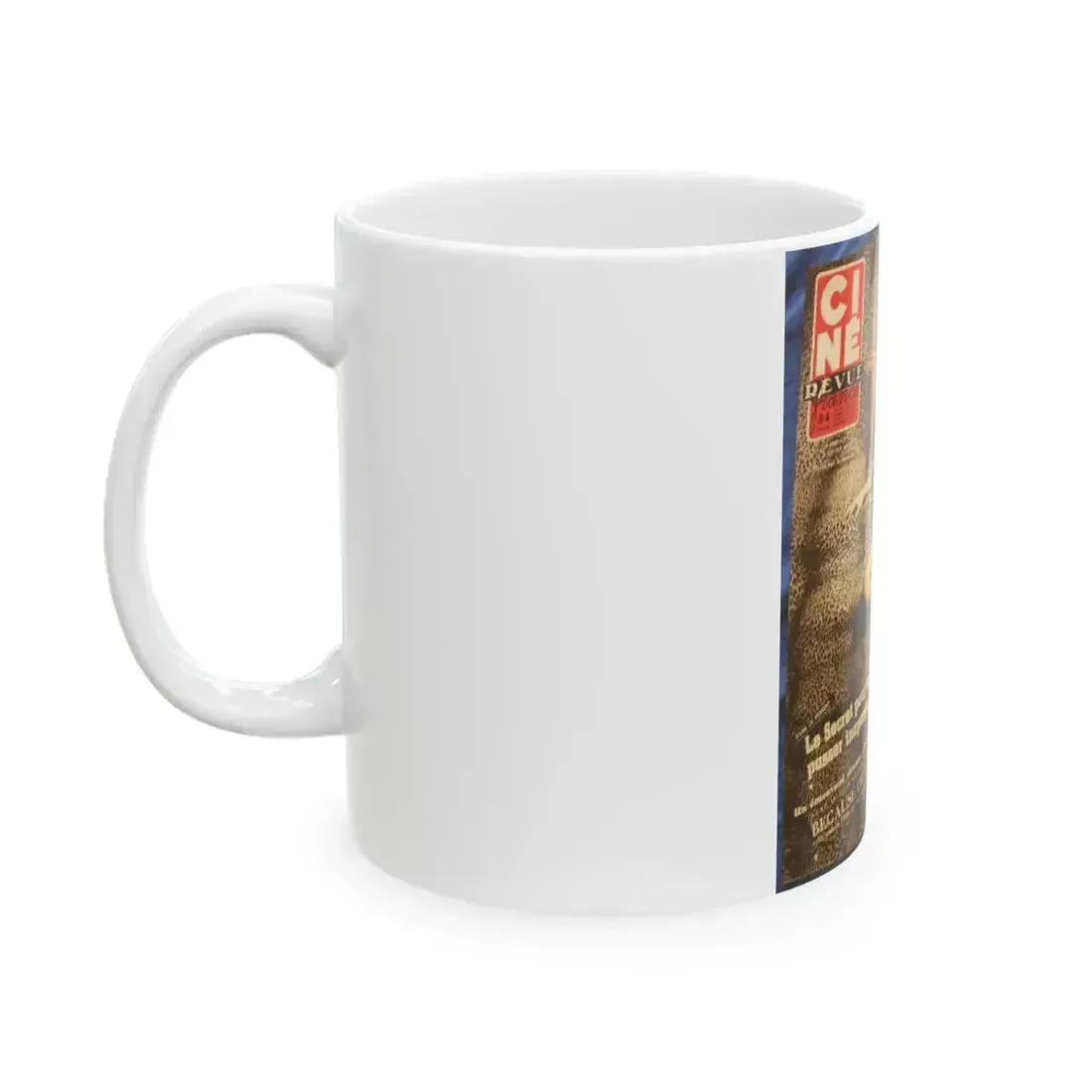 Ava Gardner #82 - Mag. Cover (Vintage Female Icon) White Coffee Mug - Go Mug Yourself